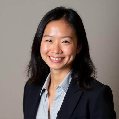 Professional headshot of Emily Chen, founder of Ontario Escapes, smiling warmly